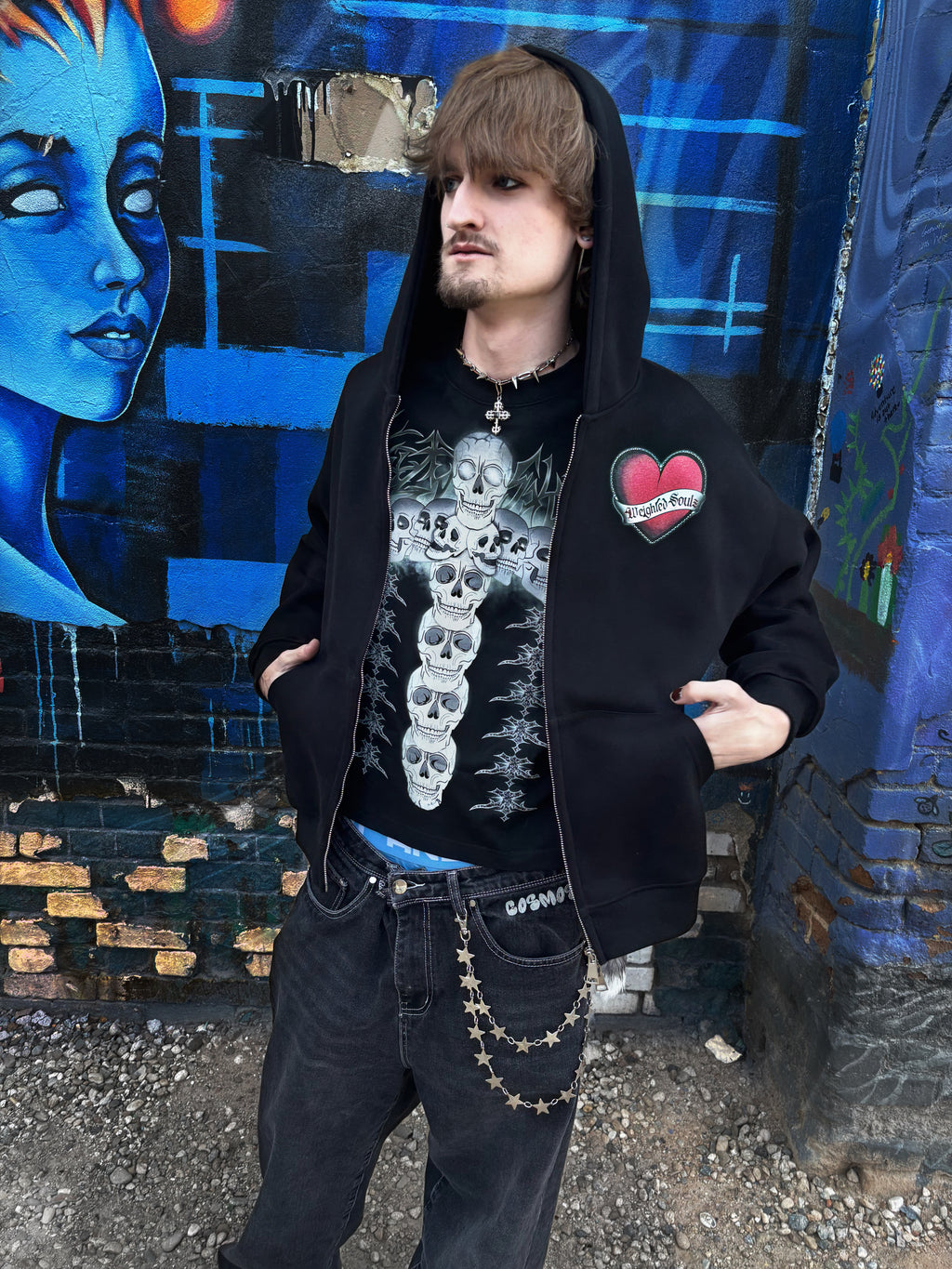 Unholy Divinity Layered Tee