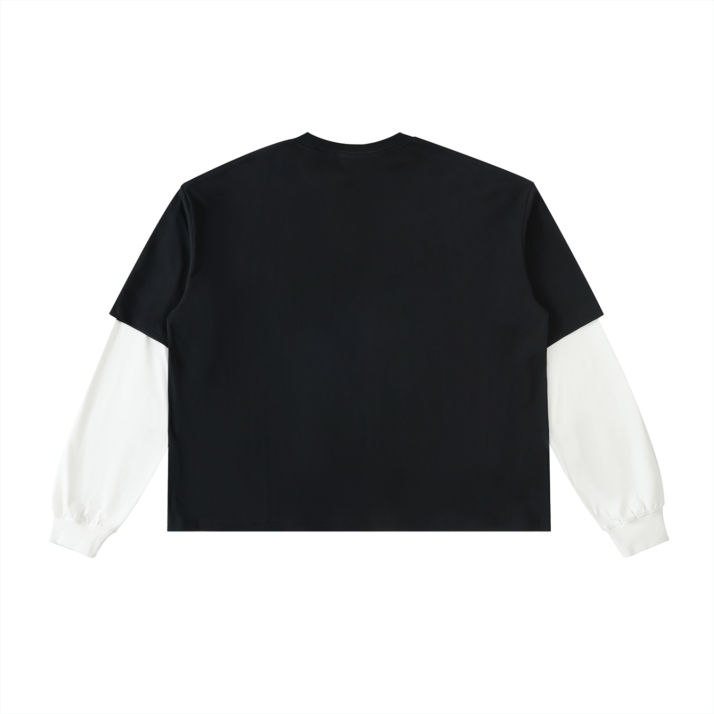 Unholy Divinity Layered Contrast Sleeve T-Shirt