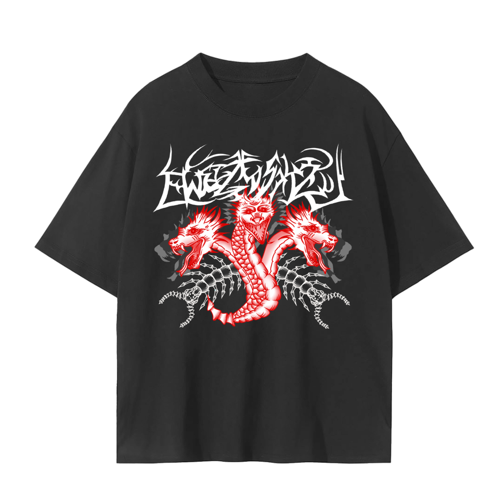 龍頭蛇尾 Illustrated T-Shirt
